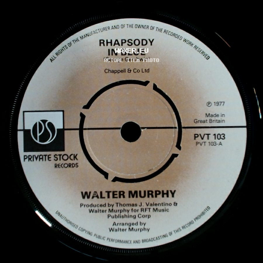 Walter Murphy - Fish Legs / Rhapsody In Blue side B