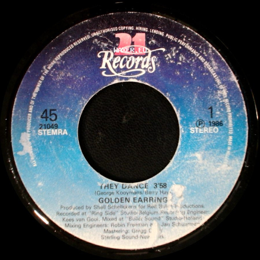 Golden Earring - They Dance / Love In Motion side A
