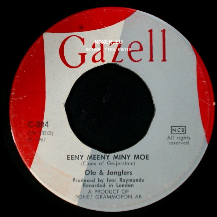 Ola & Janglers - I Can Wait / Eeny Meeny Miny Moe side B