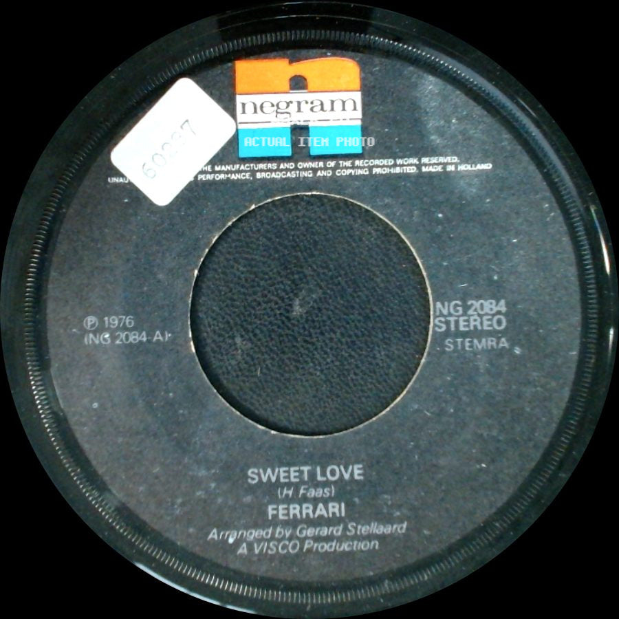Ferrari - Sweet Love / I'm A Rambler side A