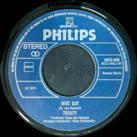 Trinity - Wise Guy / First Of June side A