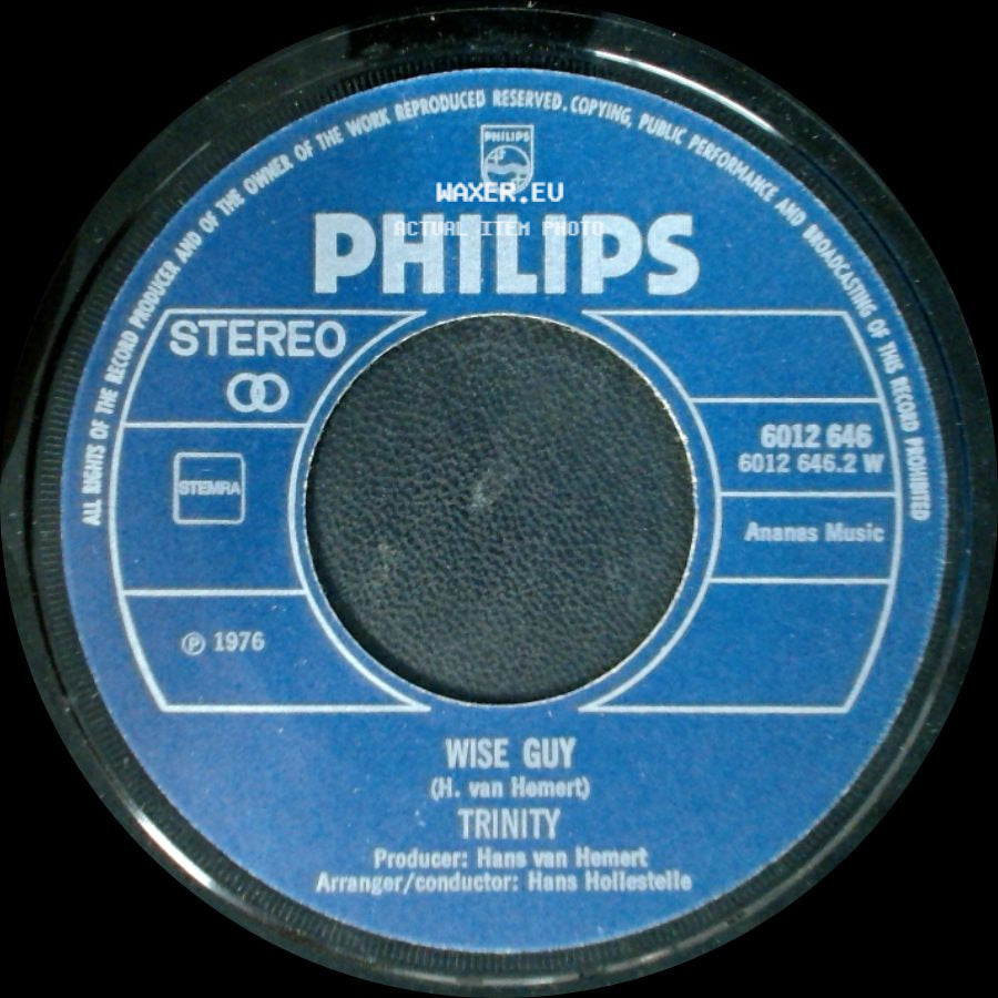 Trinity - Wise Guy / First Of June side A