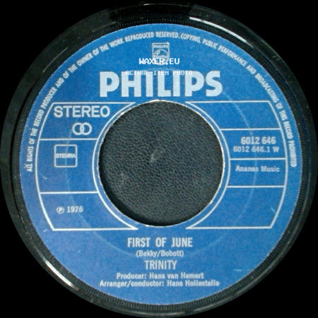Trinity - Wise Guy / First Of June side B