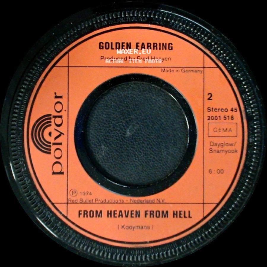 Golden Earring - From Heaven From Hell / Instant Poetry side A