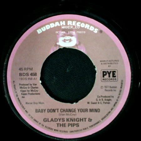 Gladys Knight & The Pips - I Love To Feel That Feeling / Baby Don't Change Your Mind side B