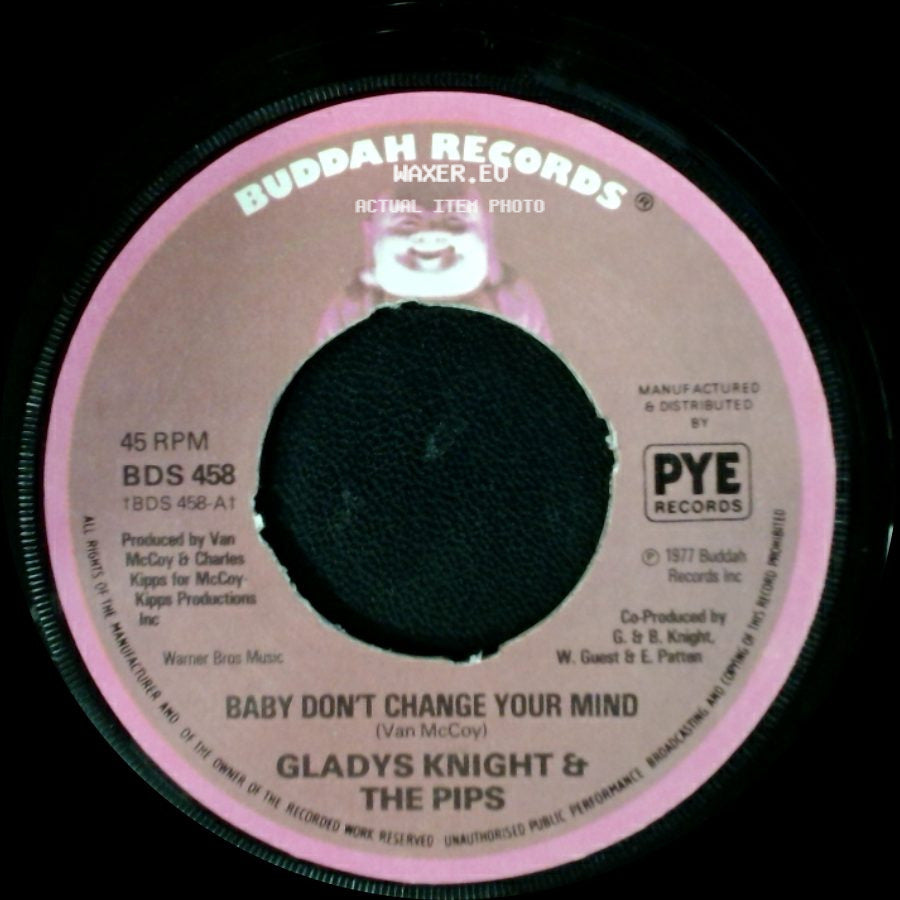 Gladys Knight & The Pips - I Love To Feel That Feeling / Baby Don't Change Your Mind side B