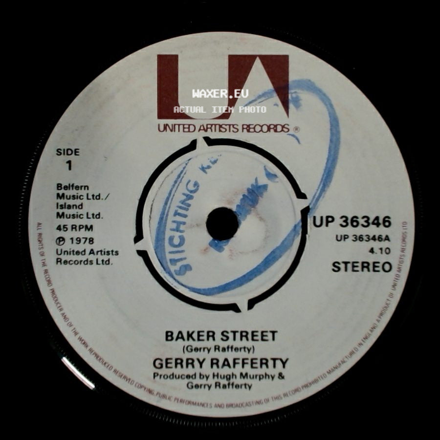 Gerry Rafferty - Baker Street / Big Change In The Weather side A