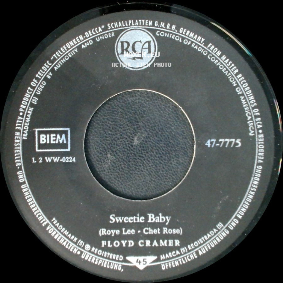 Floyd Cramer - Last Date / Sweetie Baby side B