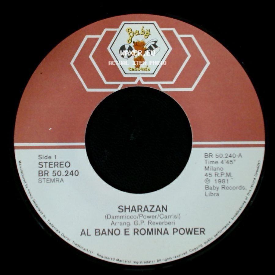 Al Bano E Romina Power - Sharazan / Prima Notte D'amore side A