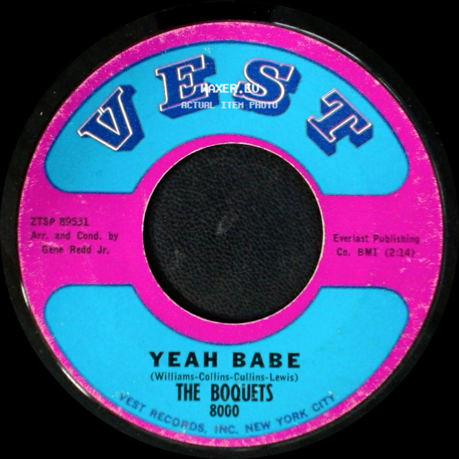 The Boquets - Girls, Girls / Yeah Babe side B