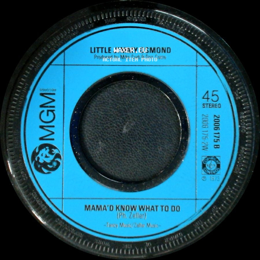 Little Jimmy Osmond - Mama'd Know What To Do / Tweedle-Dee side A