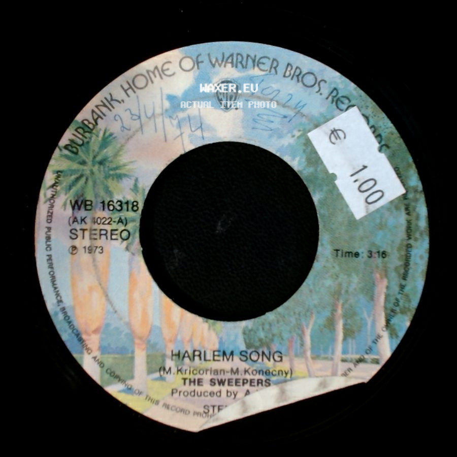 The Sweepers - Harlem Song / Something's Real side A