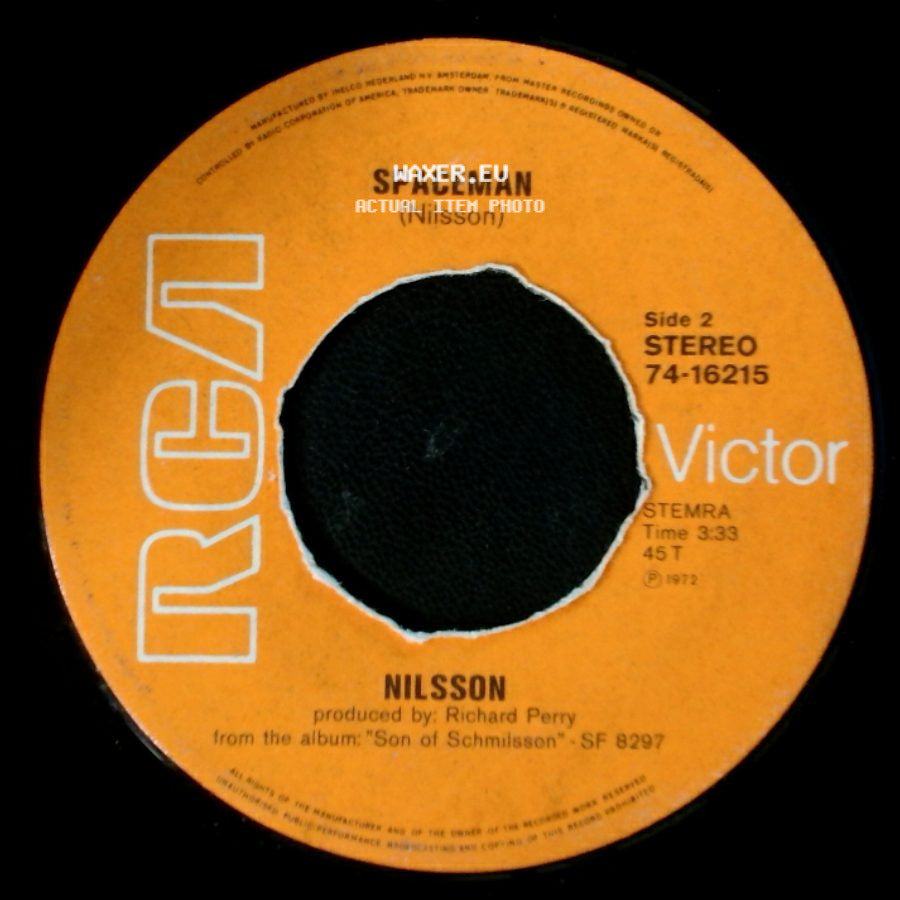 Nilsson - You're Breakin' My Heart / Spaceman side B