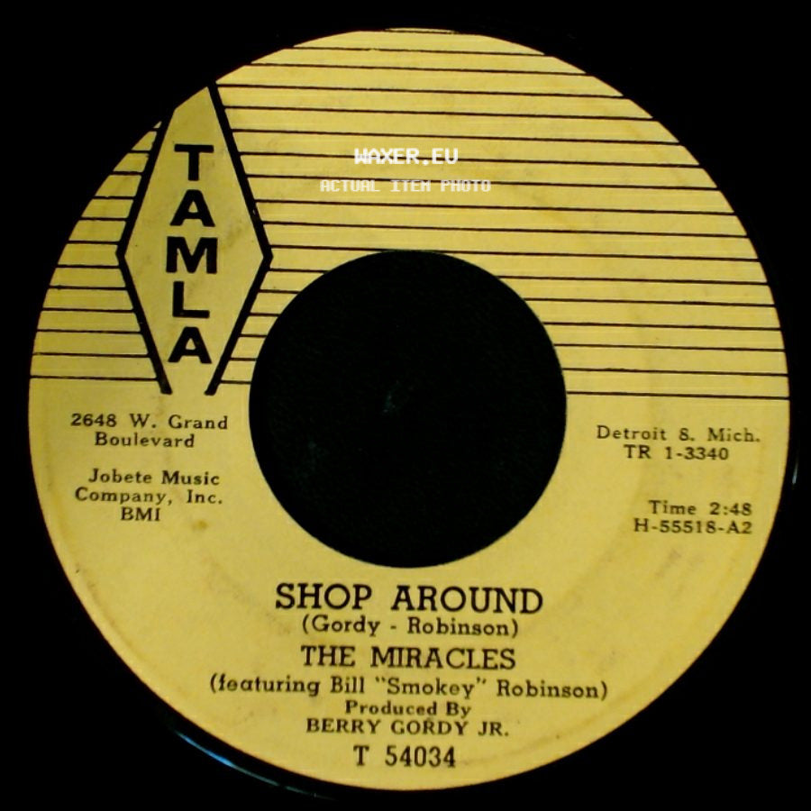 The Miracles - Shop Around / Who's Lovin You side A