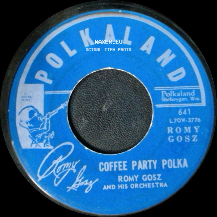 Romy Gosz And His Orchestra / Romy Gosz - Coffee Party Polka / Meadowbrook Waltz side A