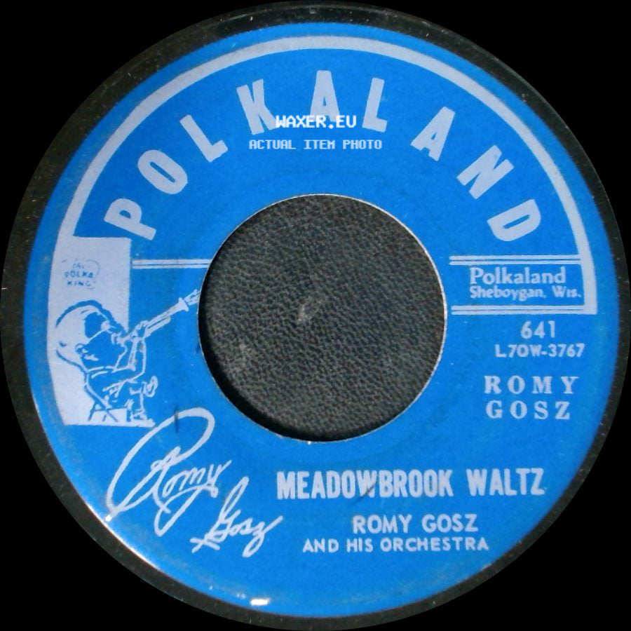 Romy Gosz And His Orchestra / Romy Gosz - Coffee Party Polka / Meadowbrook Waltz side B
