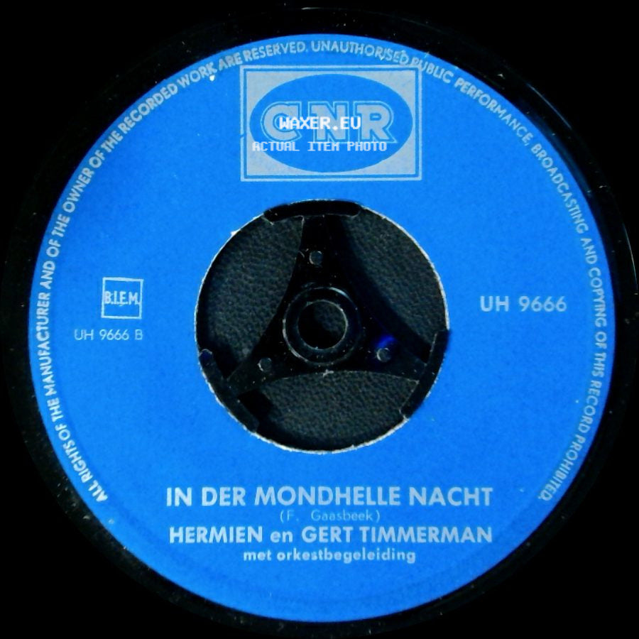 Hermien En Gert Timmerman - In Der Mondhelle Nacht / Der Bunte Hochzeitswagen side A