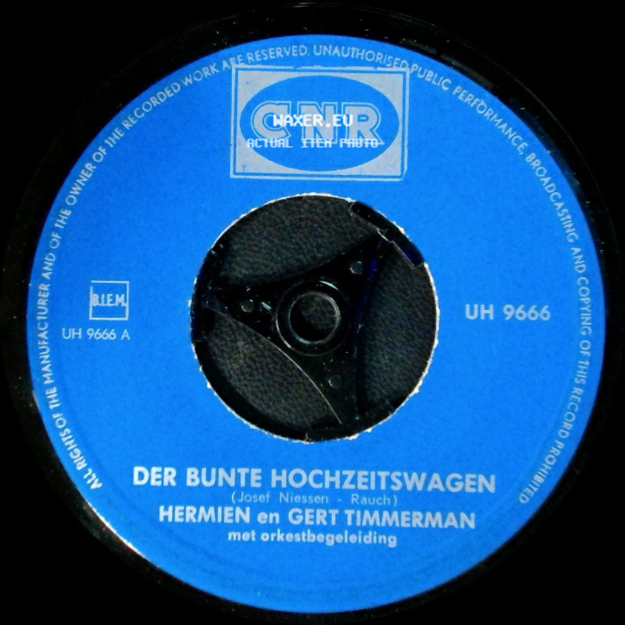 Hermien En Gert Timmerman - In Der Mondhelle Nacht / Der Bunte Hochzeitswagen side B