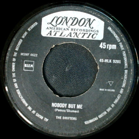 The Drifters - Nobody But Me / Save The Last Dance For Me side A