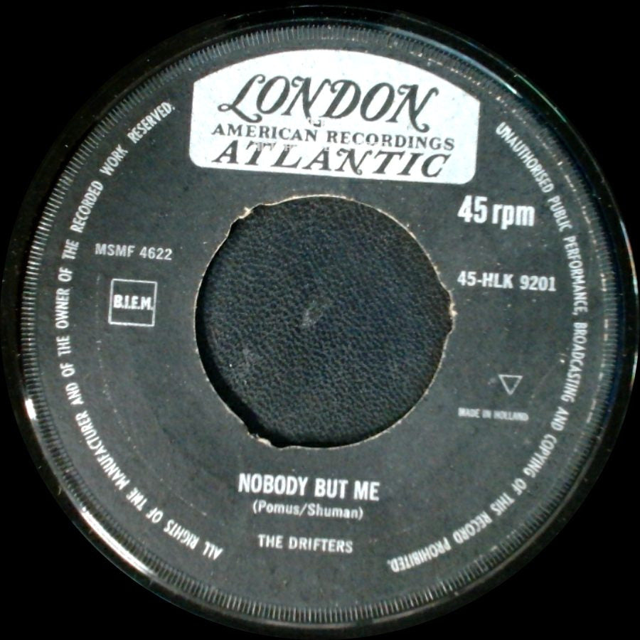 The Drifters - Nobody But Me / Save The Last Dance For Me side A