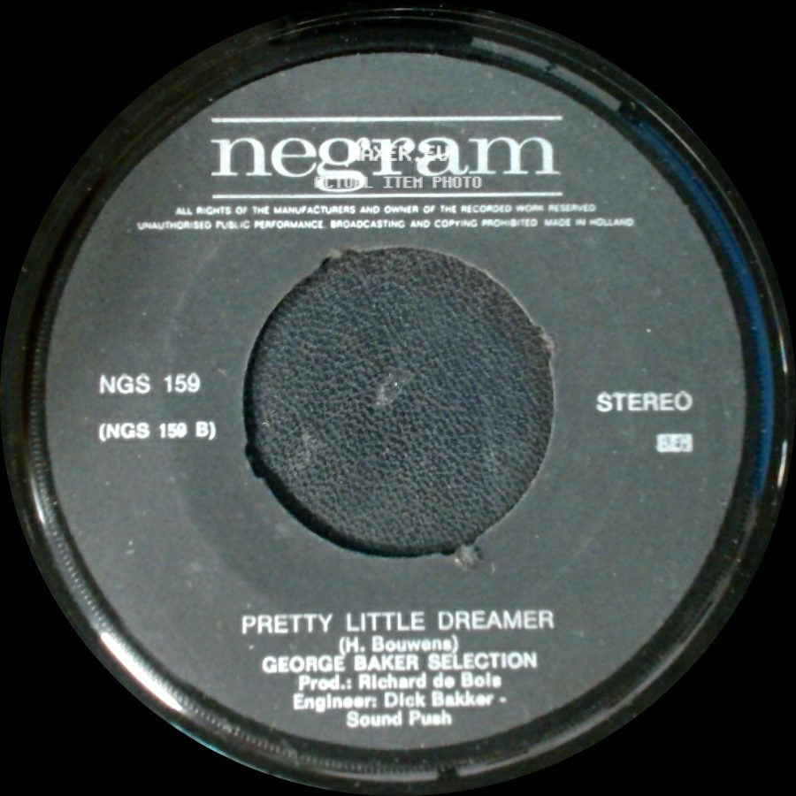 George Baker Selection - Pretty Little Dreamer / Little Green Bag side A