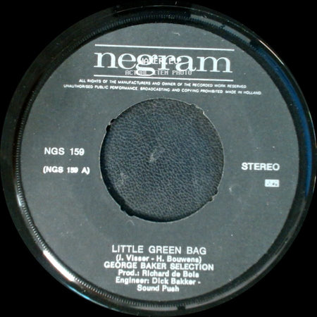 George Baker Selection - Pretty Little Dreamer / Little Green Bag side B