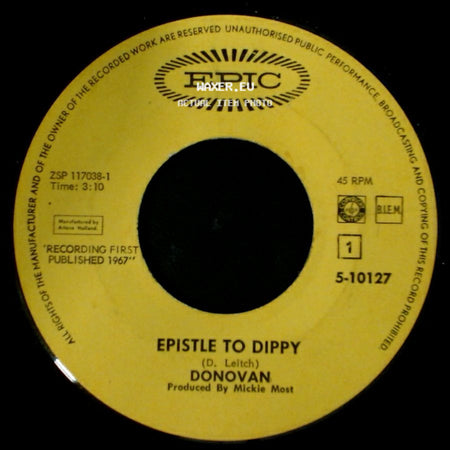 Donovan - Epistle To Dippy / Preachin' Love side A