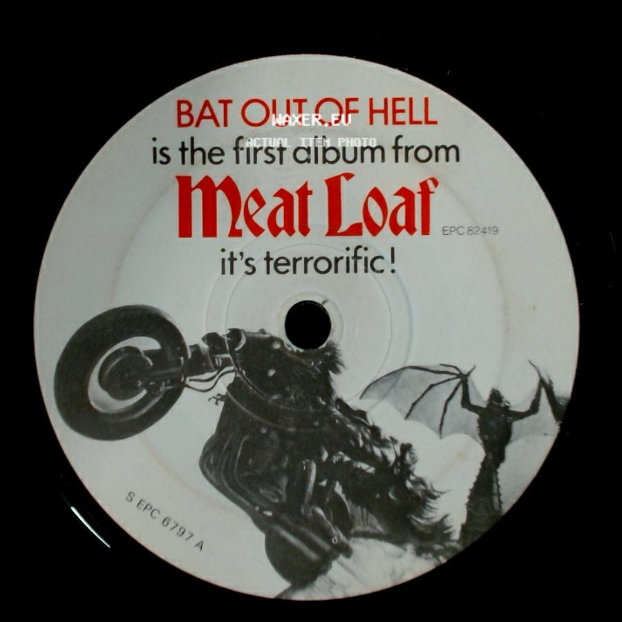 Meat Loaf - Paradise By The Dashboard Light / Unknown Title B side B