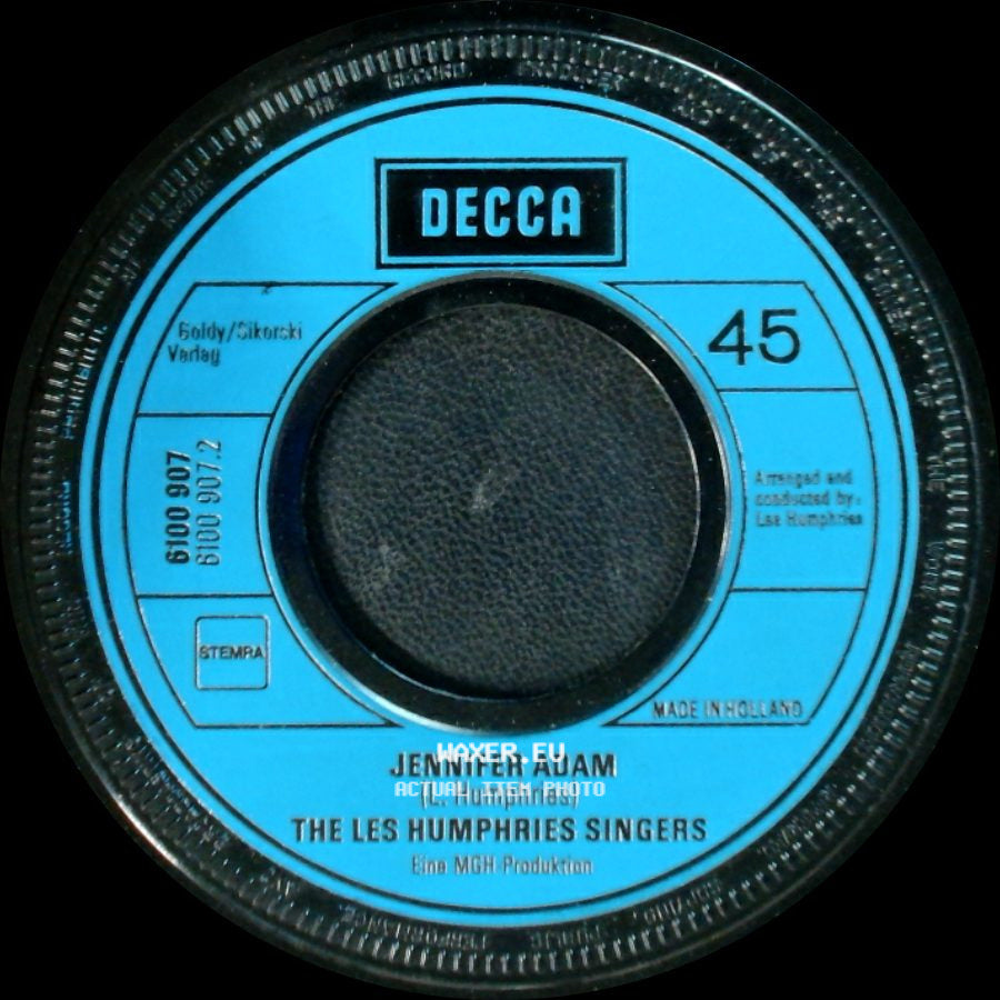 The Les Humphries Singers - Mexico / Jennifer Adam side B