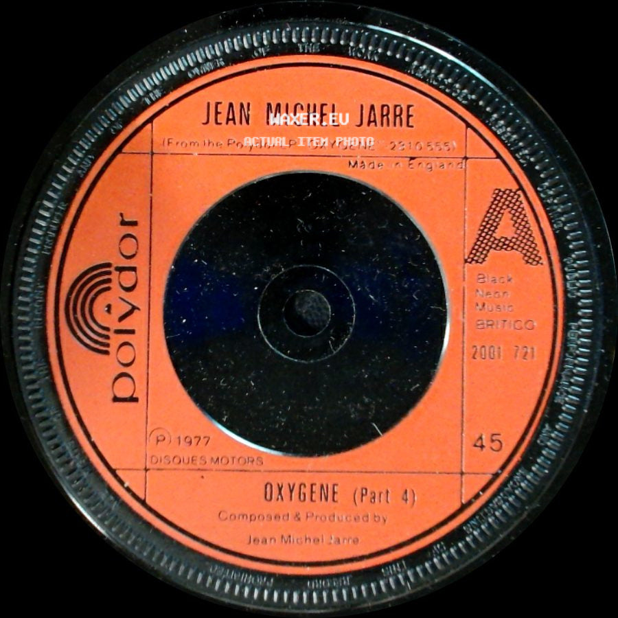 Jean Michel Jarre - Oxygene (Part 4) / Oxygene (Part 6) side A