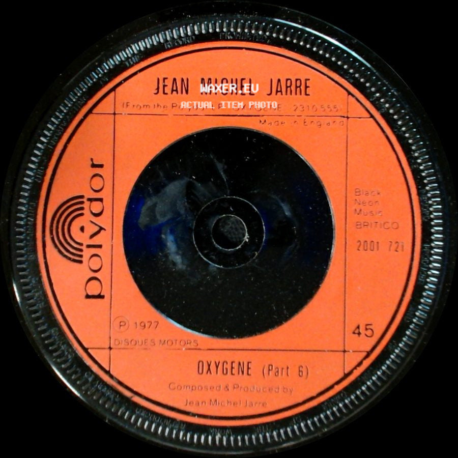 Jean Michel Jarre - Oxygene (Part 4) / Oxygene (Part 6) side B