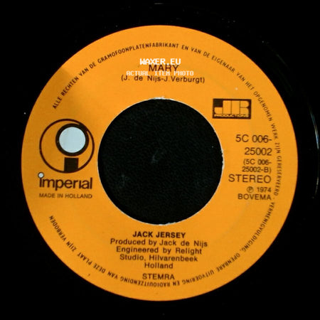Jack Jersey - Mary / In The Still Of The Night side A