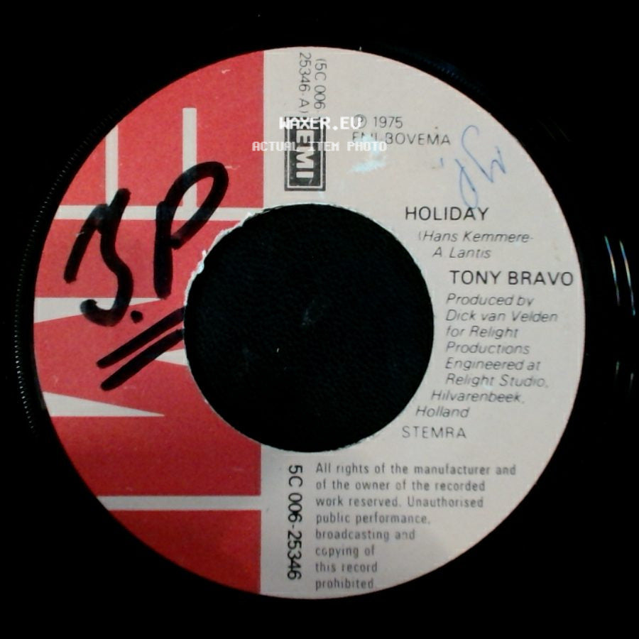 Tony Bravo - Holiday / Annabella side A