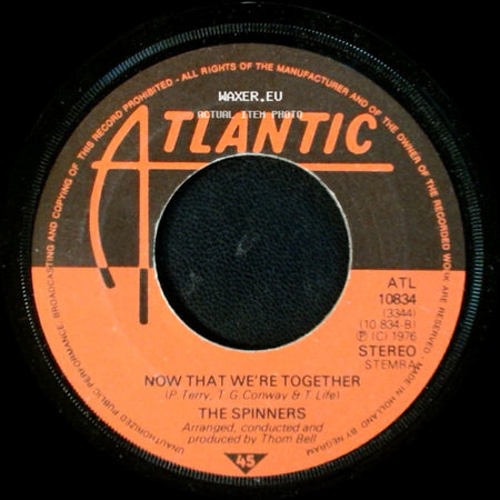 The Spinners - Now That We're Together / The Rubberband Man side A