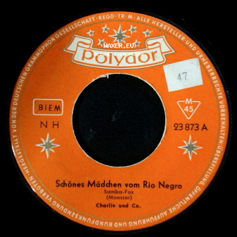 Charlie Und Co. - Schönes Mädchen Vom Rio Negro / Adios, Adios, Morena side A