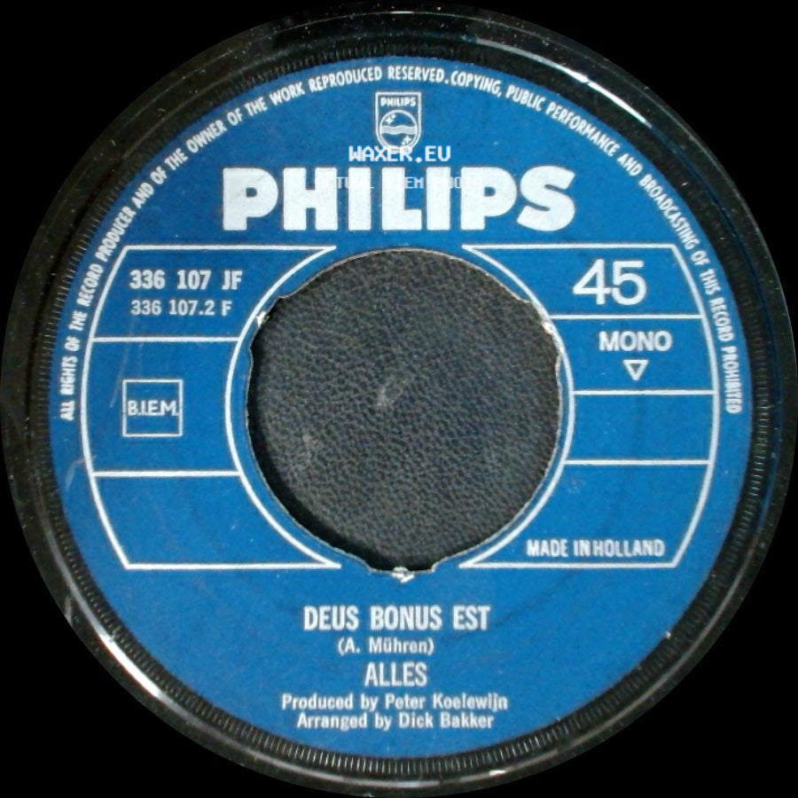 Alles - Alles / Deus Bonus Est side B