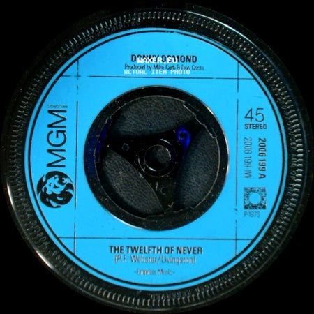 Donny Osmond - Life Is Just What You Make It / The Twelfth Of Never side B