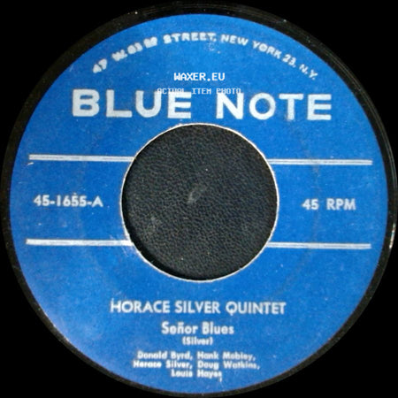 Horace Silver Quintet - Sonor Blues / Cool Eyes side A