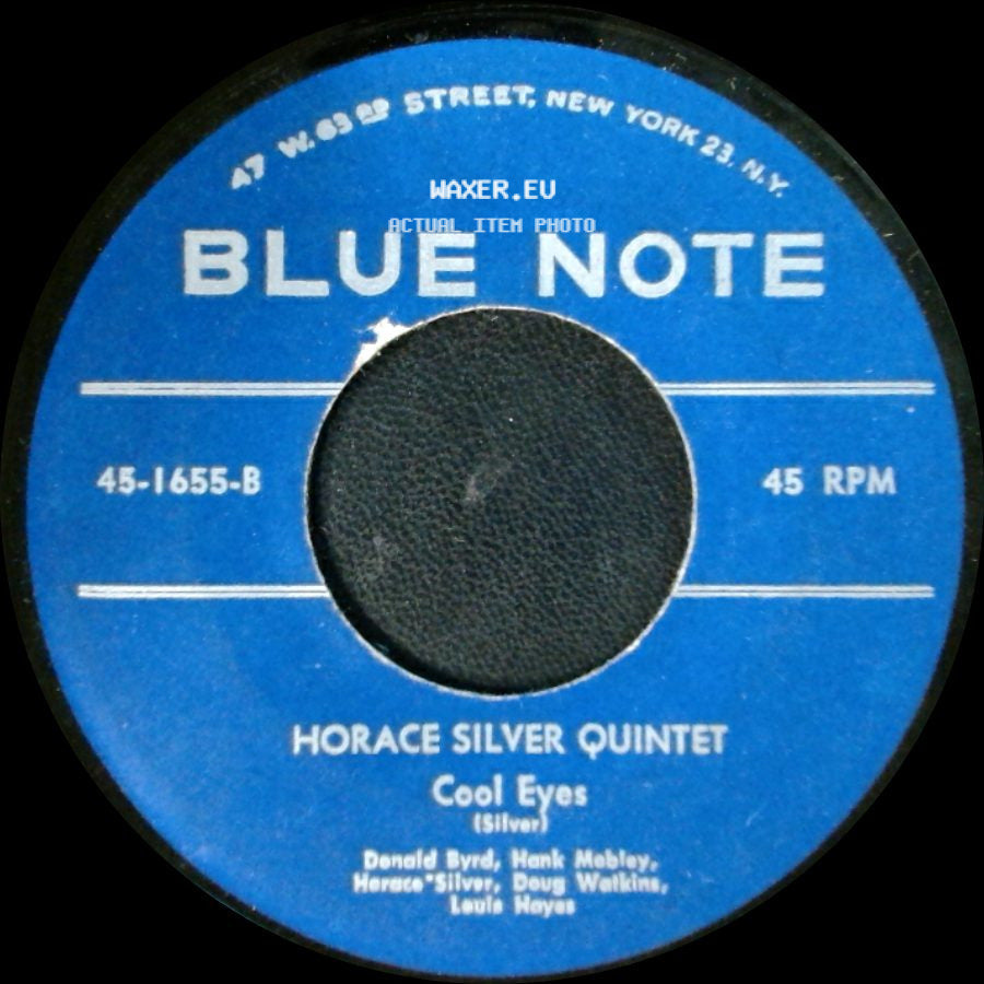 Horace Silver Quintet - Sonor Blues / Cool Eyes side B