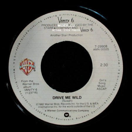 Vanity 6 - Drive Me Wild / Nasty Girl side A