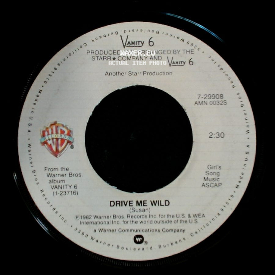Vanity 6 - Drive Me Wild / Nasty Girl side A