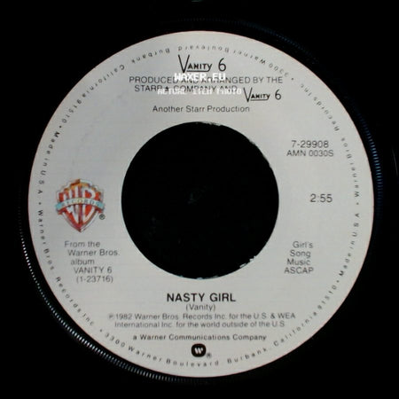 Vanity 6 - Drive Me Wild / Nasty Girl side B
