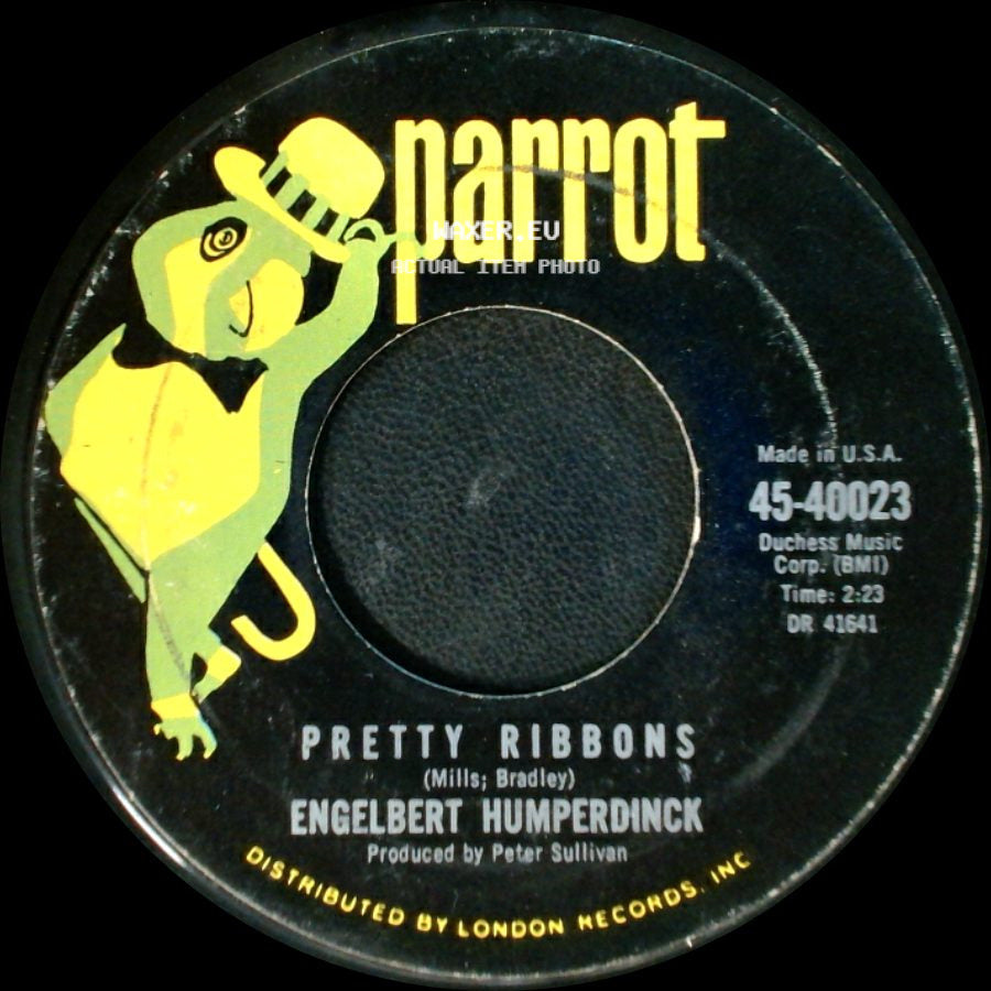Engelbert Humperdinck - Am I That Easy To Forget / Pretty Ribbons side B