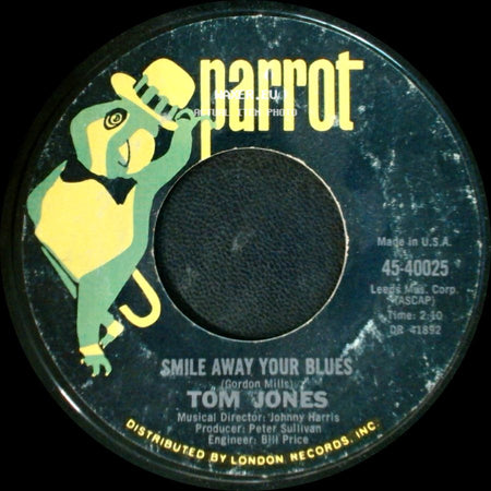 Tom Jones - Smile Away Your Blues / Delilah side A
