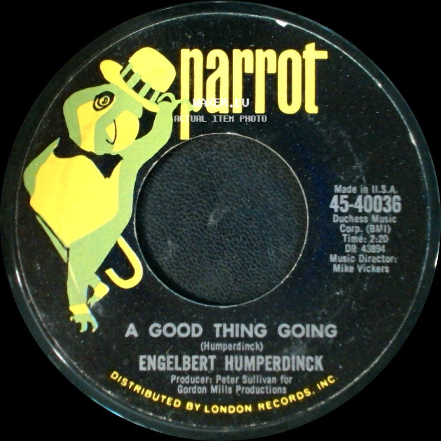 Engelbert Humperdinck - A Good Thing Going / The Way It Used To Be side A