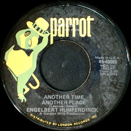Engelbert Humperdinck - Another Time, Another Place / You're The Window Of My World side A