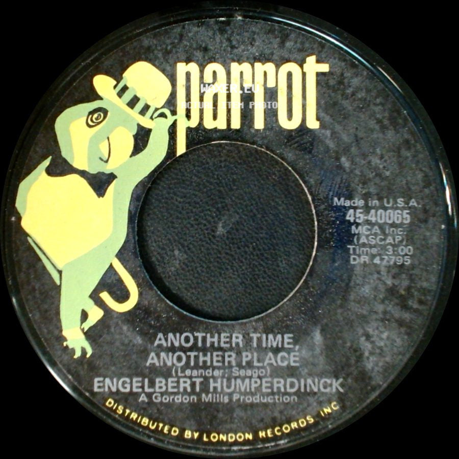 Engelbert Humperdinck - Another Time, Another Place / You're The Window Of My World side A