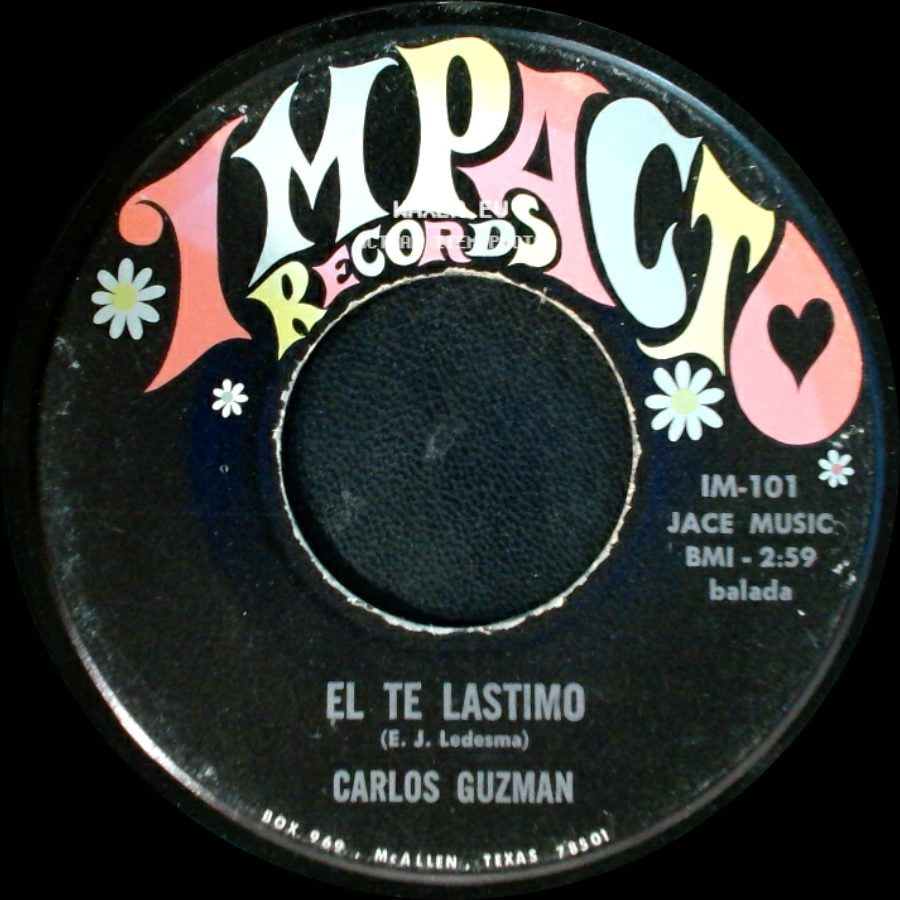 Carlos Guzman - Vivo Muerto / El Te Lastimo side B