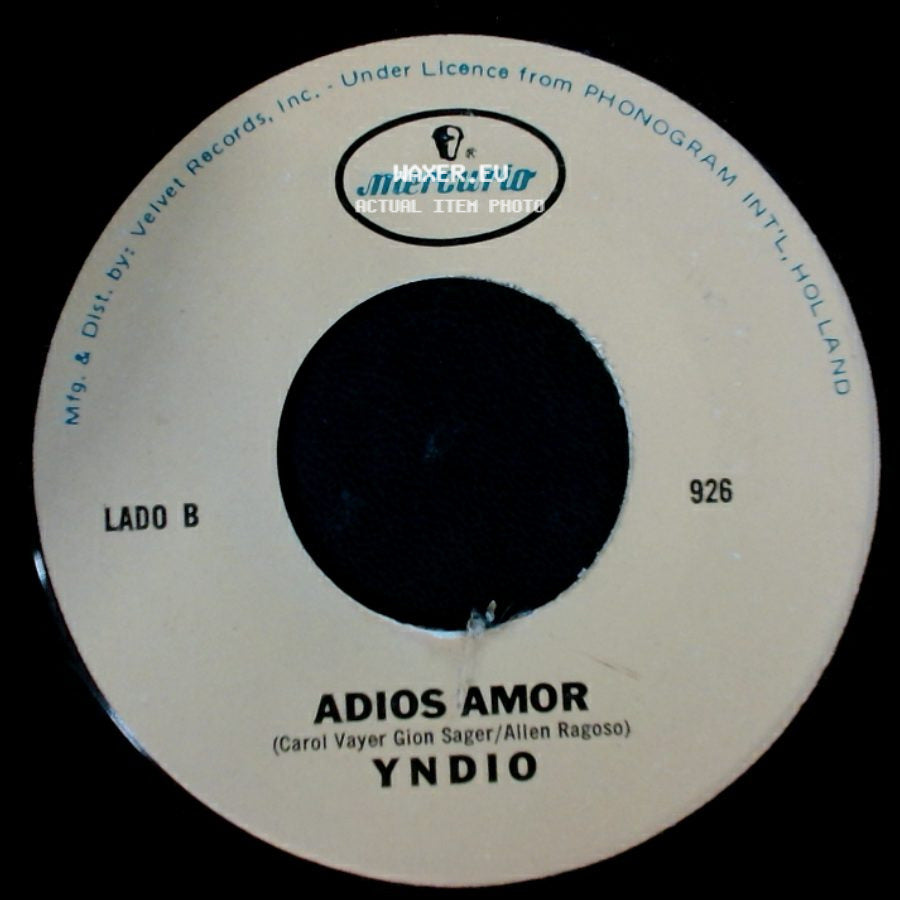 Yndio - La Traicionera / Adios Amor side B
