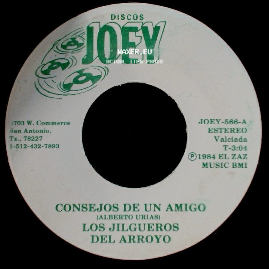 Los Jilgueros Del Arroyo - Consejos De Un Amigo / La Muerte De Fermin Arevalos side A